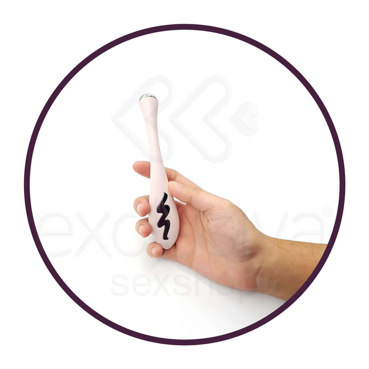 OTTT - Vibrador Estimulador de Clítoris com Vibração Única que é Ativada com o Contato - 14,7 x 2,8 cm - 4