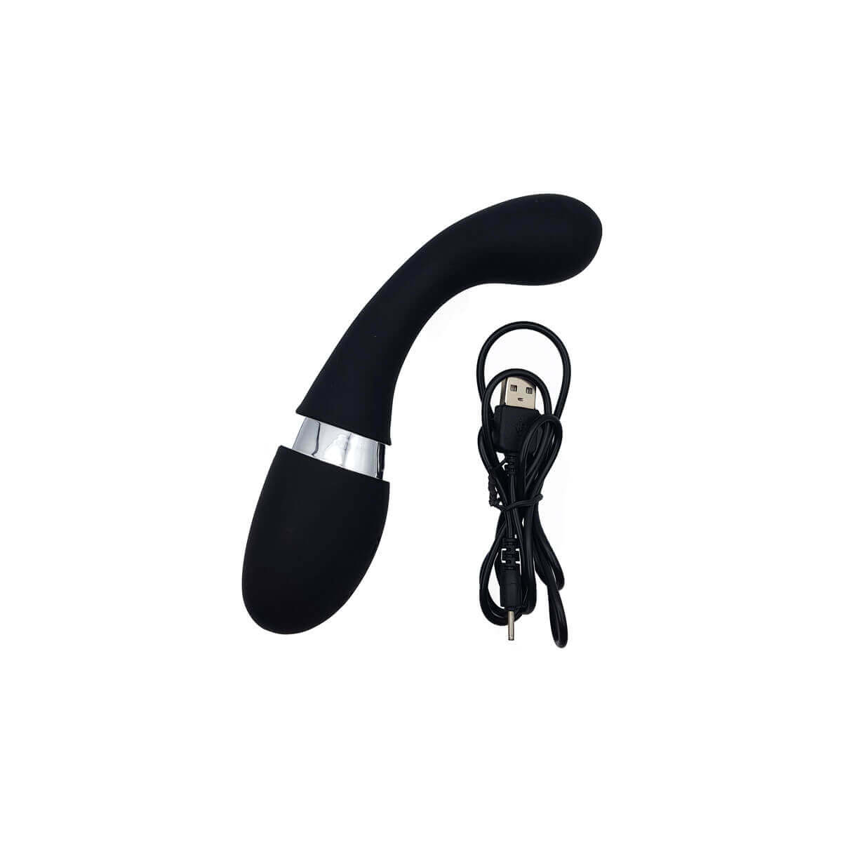 Ottt - Vibrador Estimulador de Ponto G Recarregável com 10 Modos de Vibrações 19 x 3,1 cm - 4