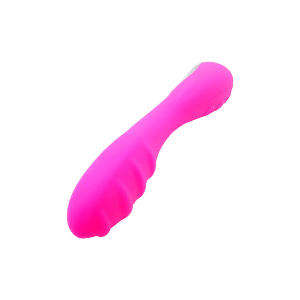 OTTT - Vibrador Estimulador de Ponto G em Silicone com 7 Modos de Vibração e Auto Aquecimento - 13 x 3,5 cm - 2