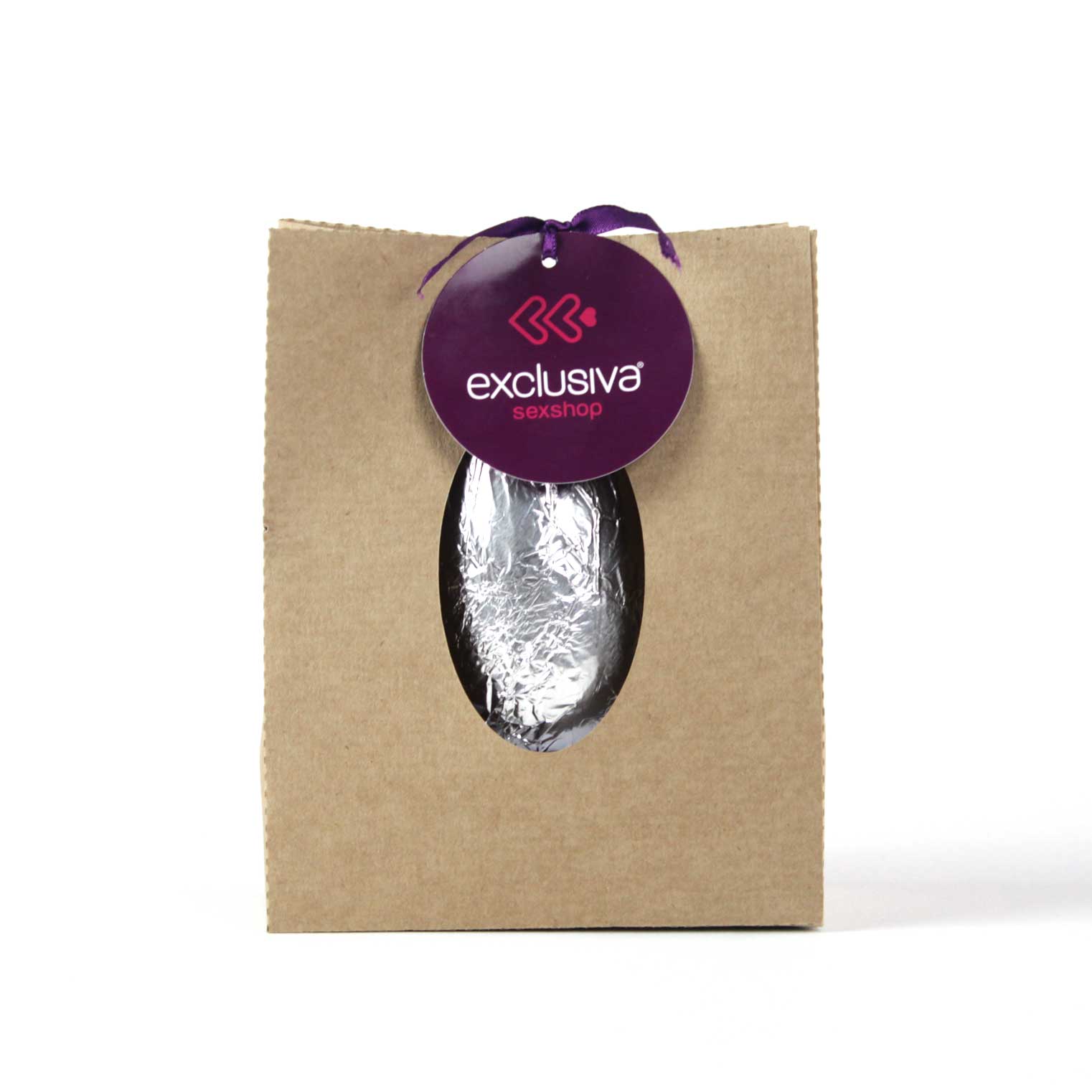 Ovo de Páscoa ao Leite com 2 Bombons em Formato de Pênis e Ânus e Anel Peniano com Estimulador de Clítoris - Exclusiva Sex VibraOvo - 4