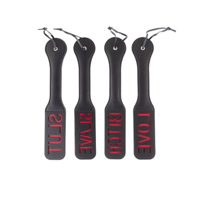 Palmatória em Couro Sintético Personalizada - Yaffa Lingerie | Tamanho Único | Disponível em 4 Frases