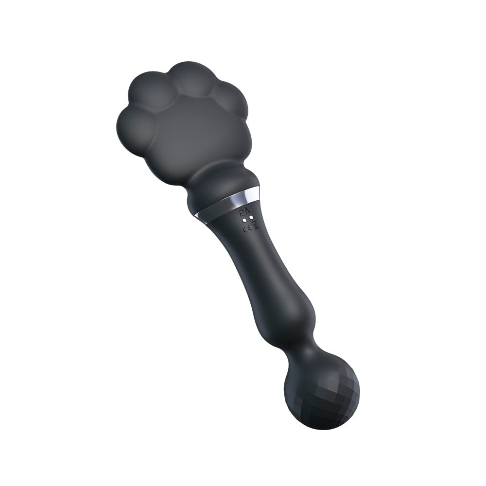 Palmatória Gatinho em Silicone, 5 Intensidades de Choque e Massageador com 10 Modos de Vibração - You Vibe | 24,5 x 9 cm - 2