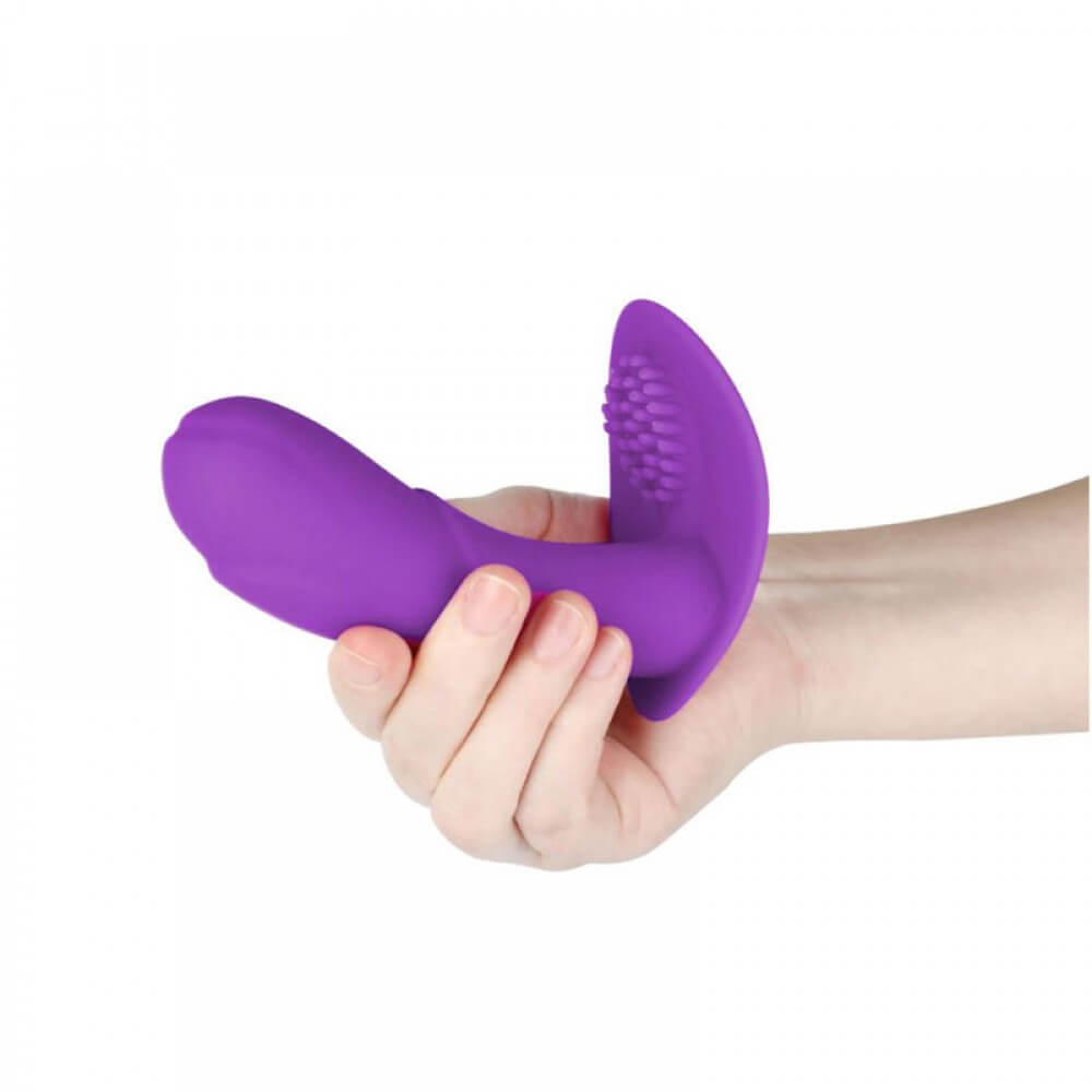 Papa Massage - Estimulador de Clítoris com Penetrador que Estimula o Ponto G Recarregável, 7 Modos de Pulsações, Resistência à Água e Controle Remoto - 13,5 x 3,4 cm | Cor: Roxo - 4