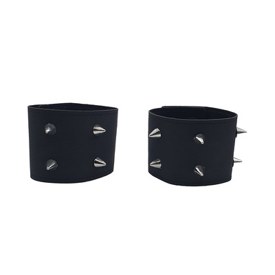 Foto 2 do produto Par de Bracelete Spyke em Couro Sintético - Sexy Fantasy Linha Sado
