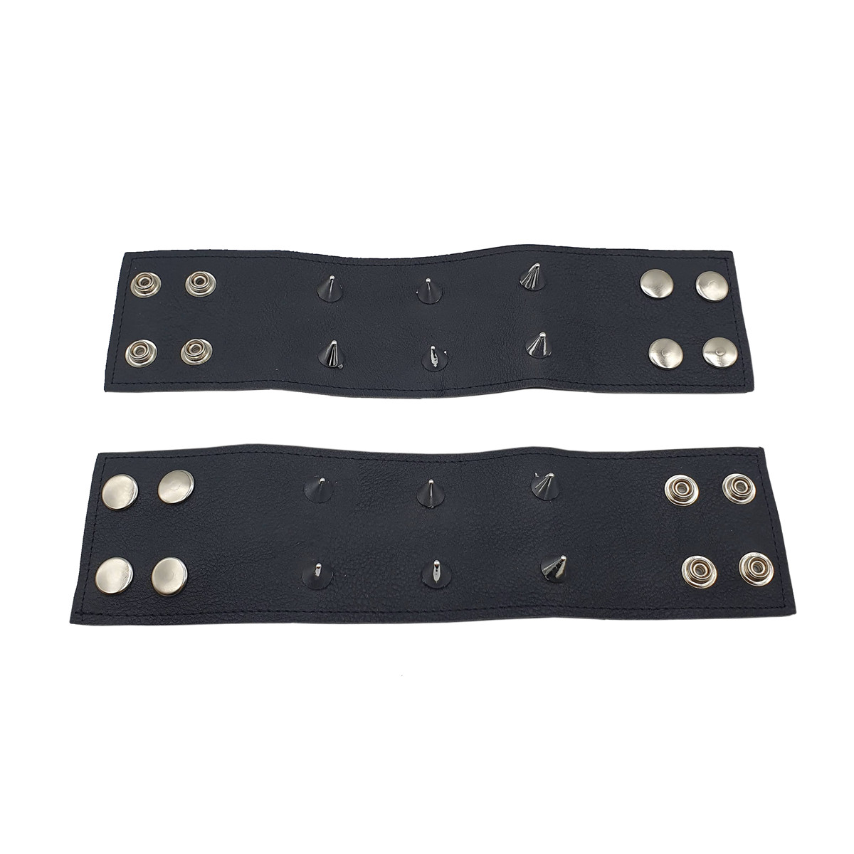 Par de Bracelete Spyke em Couro Sintético - Sexy Fantasy Linha Sado - 3