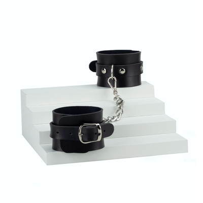 Foto 2 do produto Par de Bracelete Top com Fivelas, Mosquetões e Correntes - Exclusiva Linha Sado