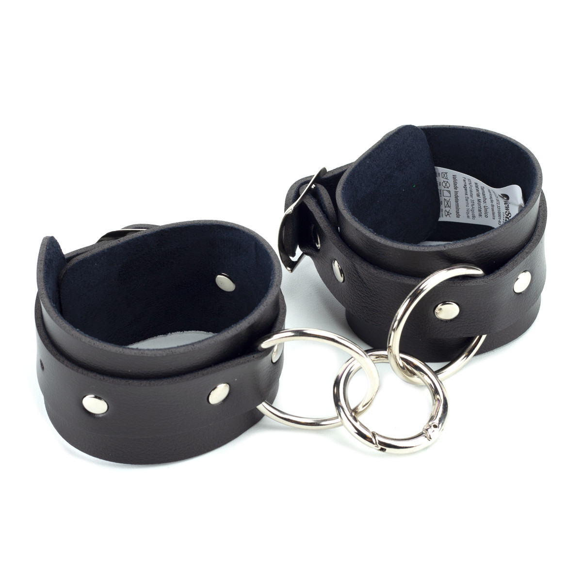 Par de Braceletes em Couro Montana e Argolas - Exclusiva Linha Sado - 2