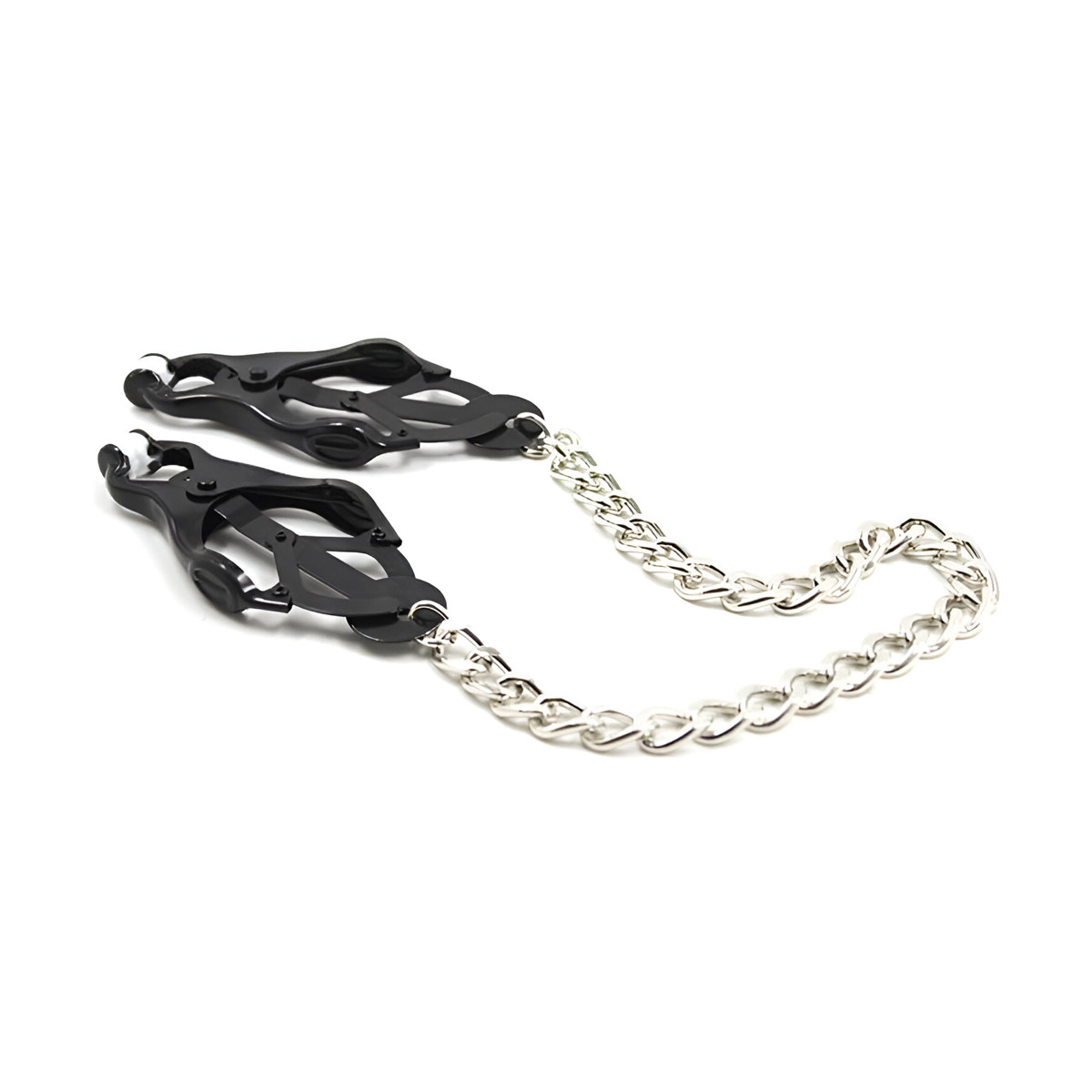 Par de Grampos para Mamilos com Corrente - SI | Disponível em 2 Cores - 4