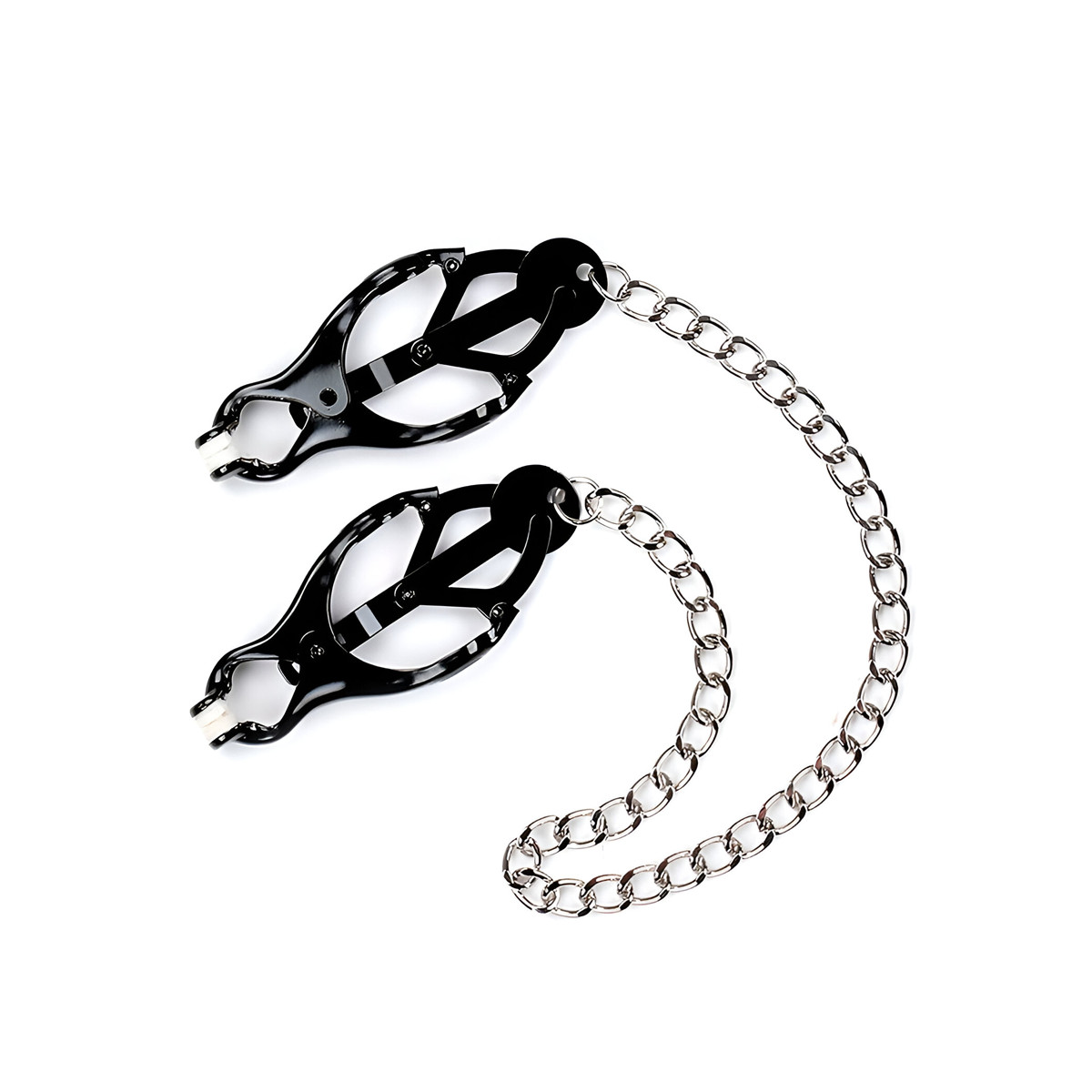 Par de Grampos para Mamilos com Corrente - SI | Disponível em 2 Cores - 5