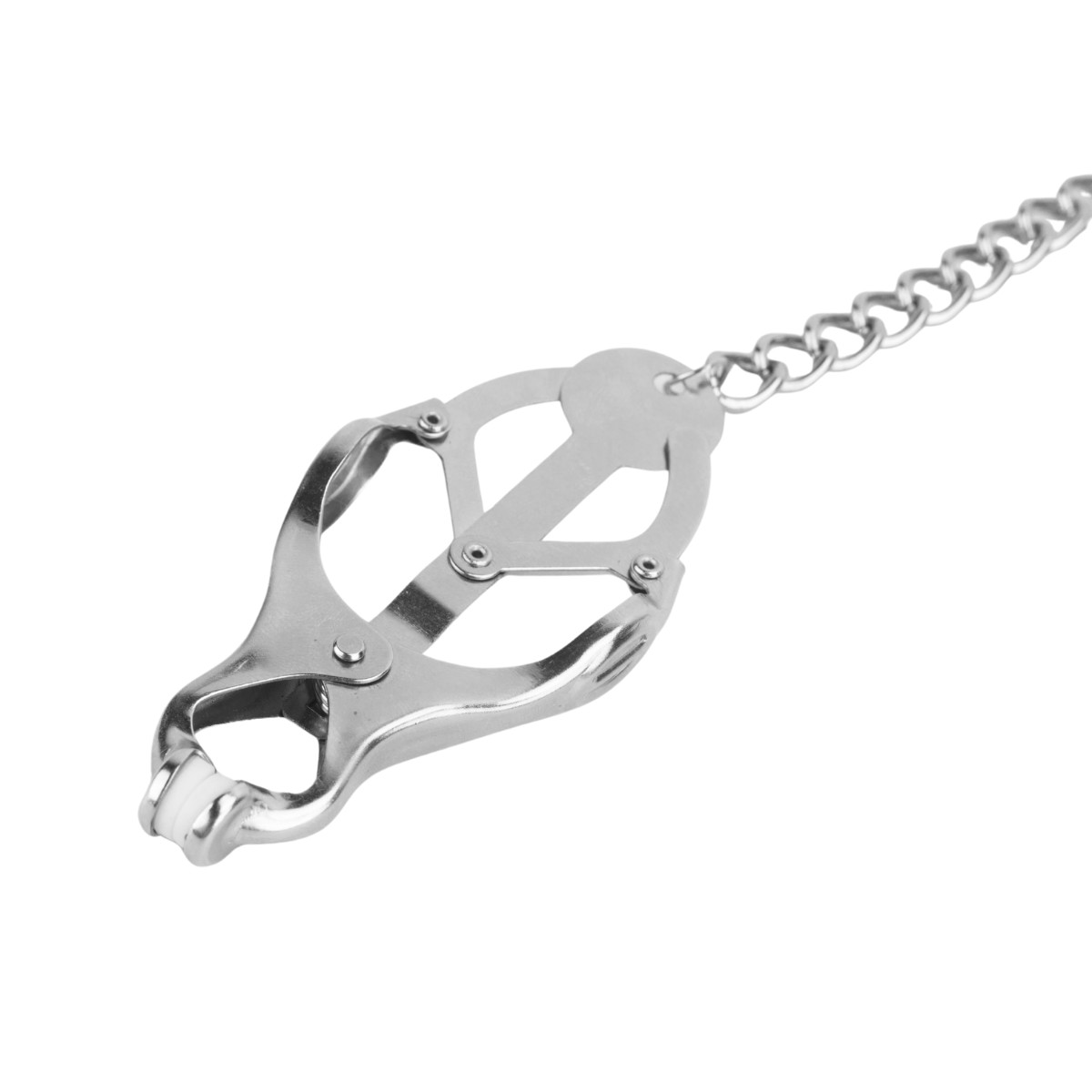 Par de Grampos para Mamilos com Corrente - SI | Disponível em 2 Cores - 8