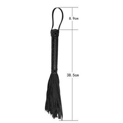 Foto 2 do produto Passionate Flogger - Chicote em Tiras Luxo em Couro Ecológico e Vinil | Disponível em 2 Cores