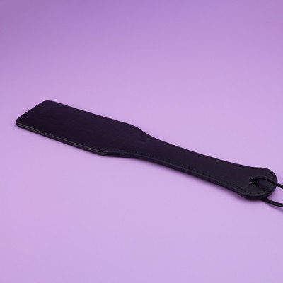 Foto 7 do produto Palmatória de Luxo em Couro Ecológico e Vinil - Aphrodisia Passionate Paddle | 32,7 x 7,2 cm | Disponível em 3 Cores