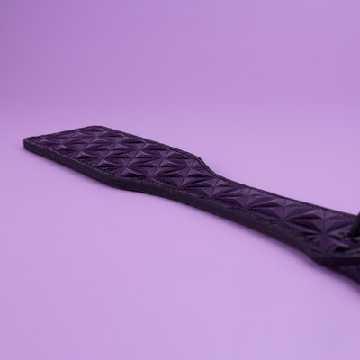 Foto 8 do produto Palmatória de Luxo em Couro Ecológico e Vinil - Aphrodisia Passionate Paddle | 32,7 x 7,2 cm | Disponível em 3 Cores