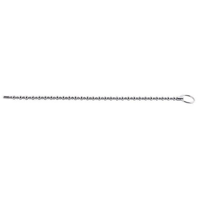 Penetrador de Uretra Flexível, Feito em Aço para Prática de Sounding com Esferas - Sexy Import | 34 x 0,9 cm