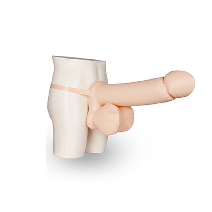 Pênis Inflável com Cinta Ajustável - Jolly Booby | 53 x 9,9 cm - 2