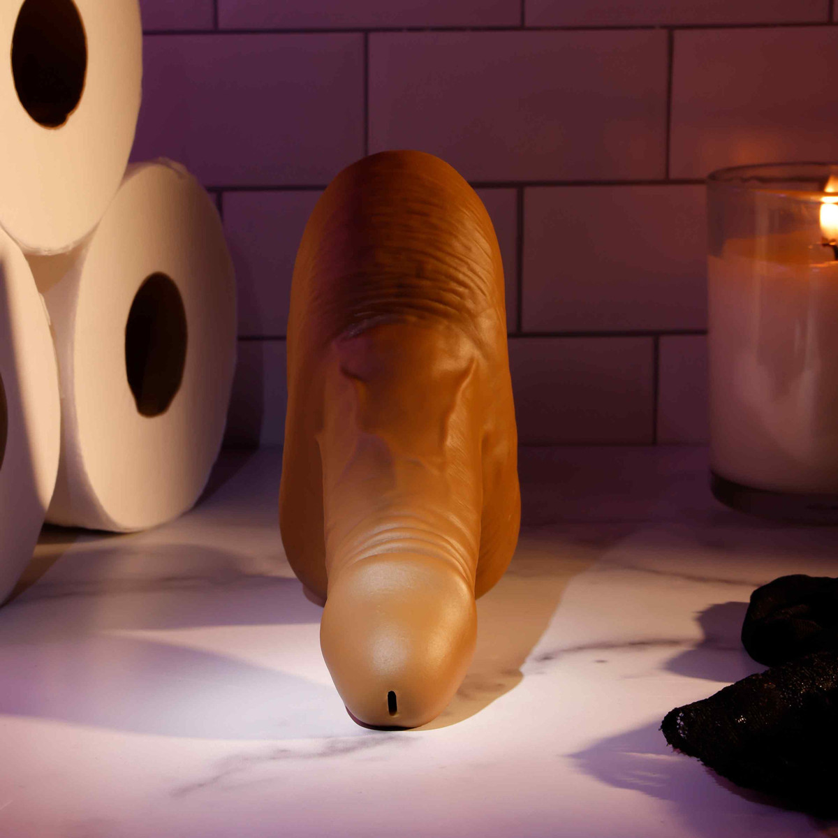 Pênis Packer Realista em Silicone com Abertura em Funil - Gender X Stand To Pee | Disponível em 3 Cores - 6