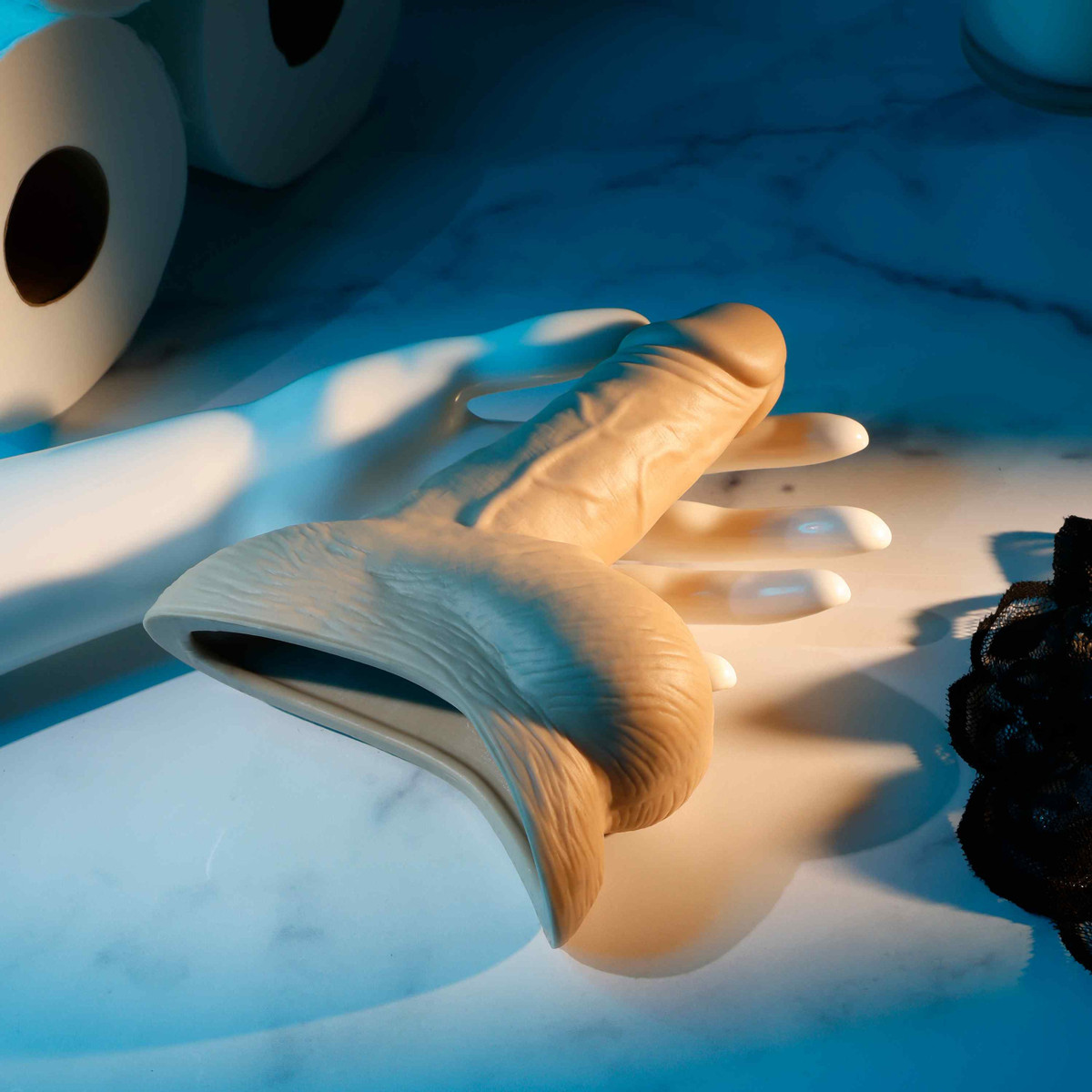 Pênis Packer Realista em Silicone com Abertura em Funil - Gender X Stand To Pee | Disponível em 3 Cores - 17