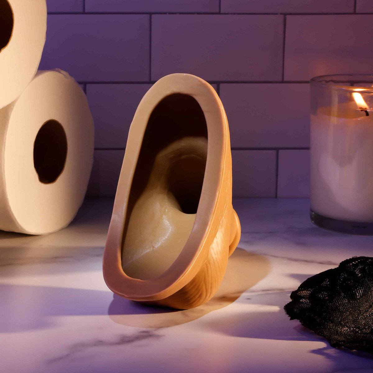 Pênis Packer Realista em Silicone com Abertura em Funil - Gender X Stand To Pee | Disponível em 3 Cores - 22