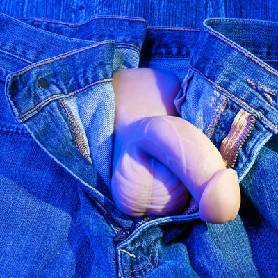 Foto 4 do produto Pênis Packer Realista em TPE para dar Volume na Calça - Gender X 4" Packer Squishy - 9 x 3,3 cm | Disponível em 2 Cores