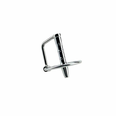 Foto 2 do produto Penetrador de Uretra Feito em Aço com Anel para Glande - Penis Plug | 4,3 x 0,6 cm