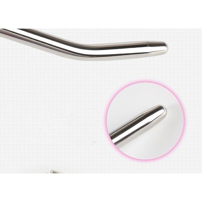 Foto 2 do produto Penetrador de Uretra em Aço para Prática de Sounding - Penis Plug |  26 x 0,9 cm