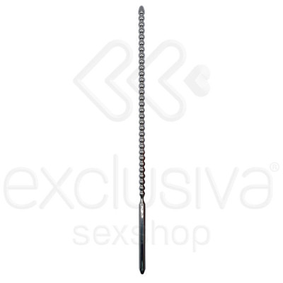Foto 2 do produto Penis Plug - Penetrador de Uretra em Aço para Prática de Sounding - 24 x 0,5 cm