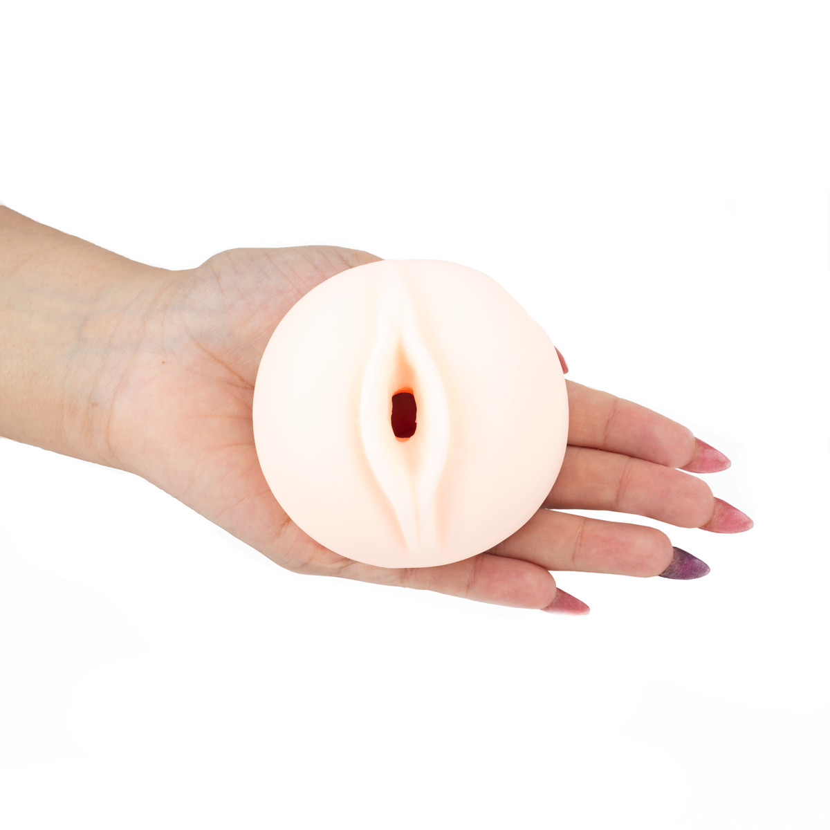 Bomba Peniana Manual com Manga em Forma de Vagina em Cyberskin - Penis Pump | 21 x 6,7 cm | Disponível em 2 Cores - 6