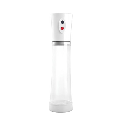 Foto 2 do produto Bomba Peniana Recarregável com 3 Anéis Penianos em Silicone - Penis Pump | 20 x 6,2 cm