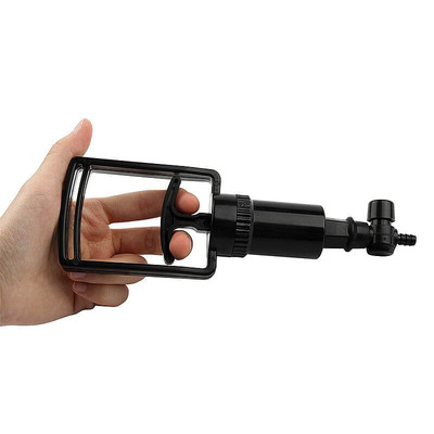 Foto 5 do produto Bomba Peniana com Relógio de Pressão e Cápsula Vibratória - Penis Pump Power Up | 29,5 x 6 cm