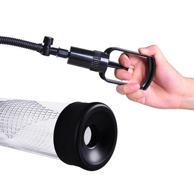 Foto 6 do produto Bomba Peniana de Sucção Manual com Manopla e Anel - Penis Pump Power Up | Disponível em 2 Cores