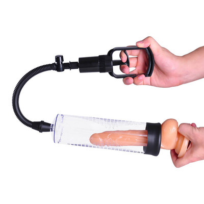 Bomba Peniana de Sucção Manual com Manopla e Anel - Penis Pump Power Up | Disponível em 2 Cores