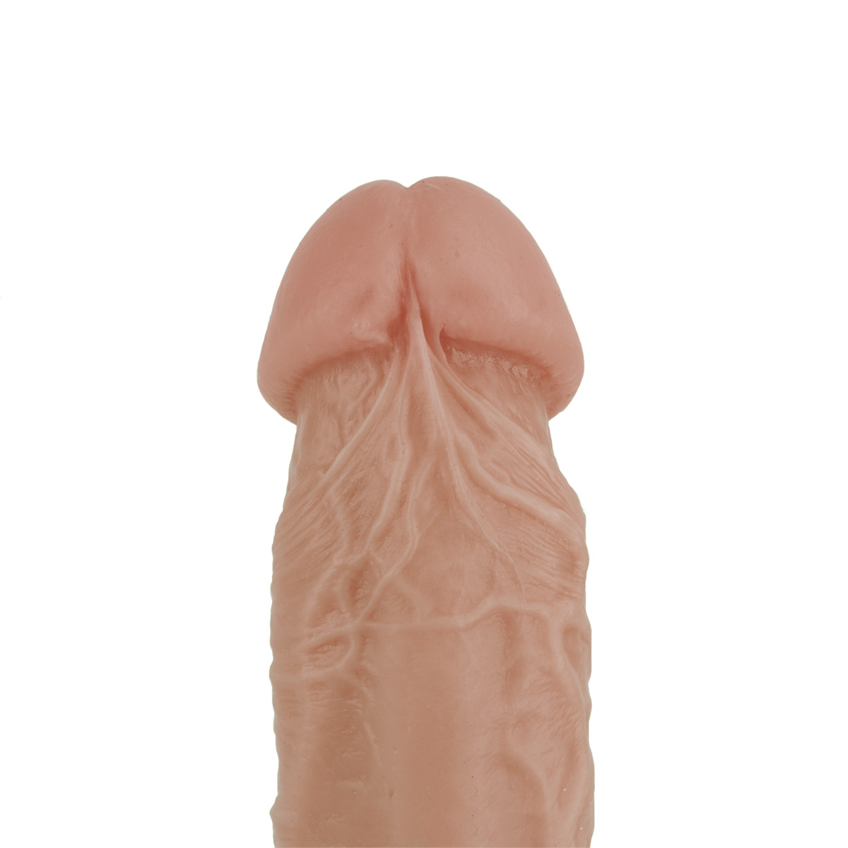 Prótese Peniana Realística Curvado com Glande Definida, Veias e Escroto - Magic Sexy | 20 x 5,2 cm | Disponível em 3 Cores - 9