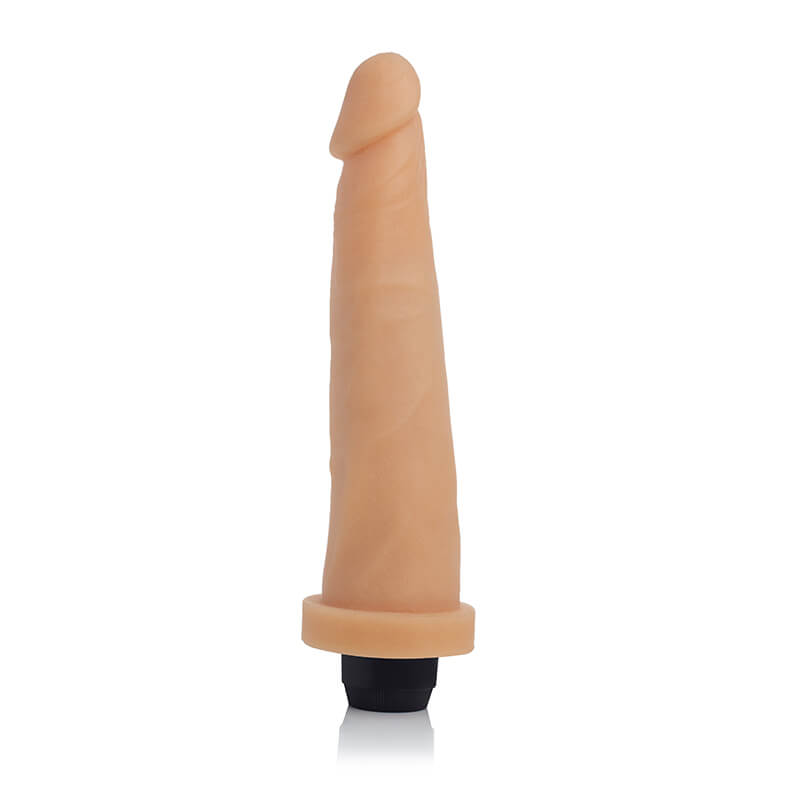 Pênis Realístico em Cyberskin com Vibrador Multivelocidade - CyberDildo | 18,5 x 4,5 cm - 2
