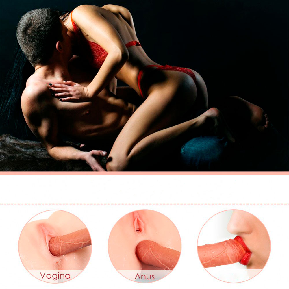 Pênis Realístico Recarregável com Vibração, 7 Modos Vai e Vem, Função Aquecimento e Controle Remoto Sem Fio - Telescopic Vibration Dildo | 15 x 3,8 cm - 6