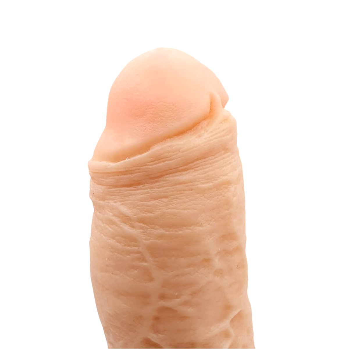Prótese Peniana Realística com Glande, Veias Super Salientes, Escroto e Encaixe para Cinta Peniana - Magic Sexy | 18,5 x 5,5 cm - 4