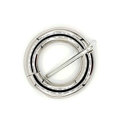 Foto 2 do produto Penis Ring - Anel Peniano Espesso com Divisórias, Feito em Aço Não Oxidante que Prolonga a Ereção e Retarda a Ejaculação | Disponível em 3 Tamanhos