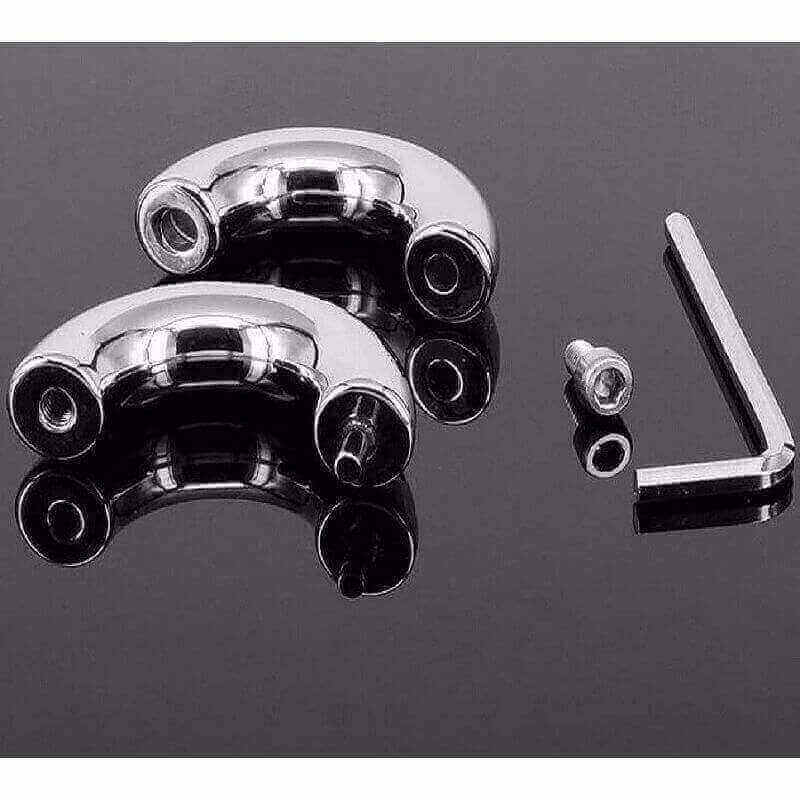 Penis Ring - Anel Peniano Espesso com Divisórias, Feito em Aço Não Oxidante que Prolonga a Ereção e Retarda a Ejaculação | Disponível em 3 Tamanhos - 8