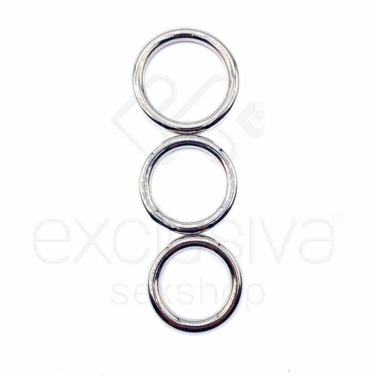 Penis Ring - Anel Peniano em Aço Não Oxidante que Prolonga a Ereção e Retarda a Ejaculação | Disponível em 3 Tamanhos - 2