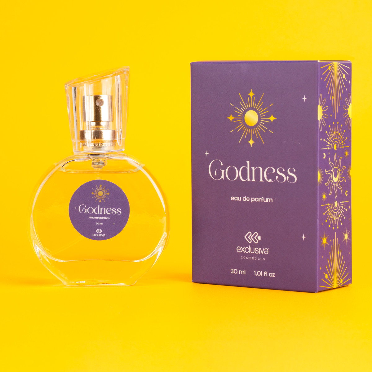Perfume Feminino com Feromônio - Exclusiva Cosméticos Godness | 30 ml - 4