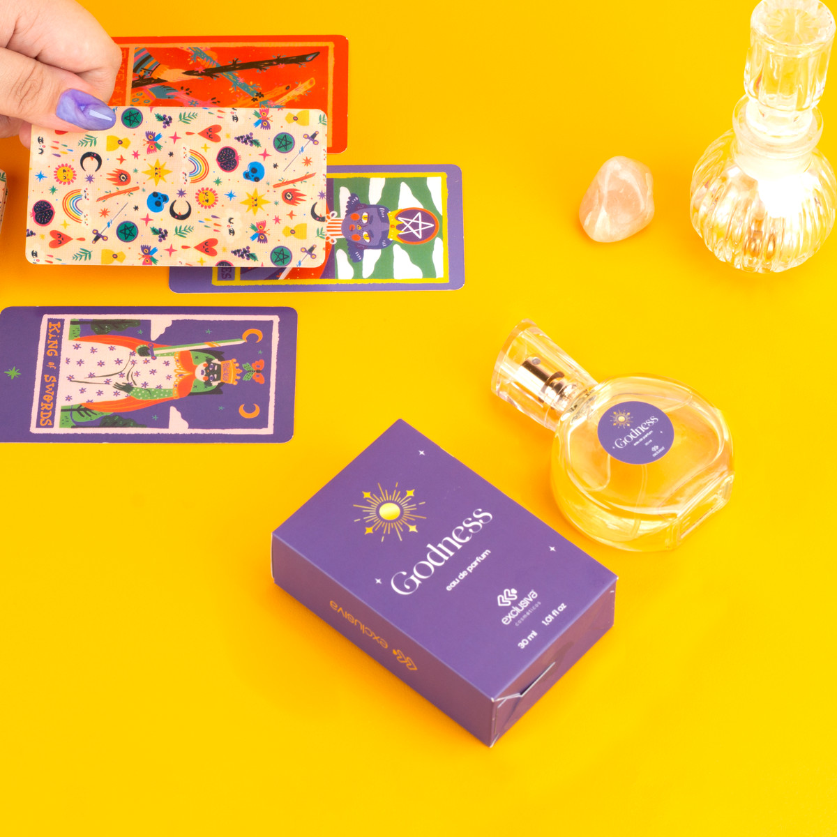 Perfume Feminino com Feromônio - Exclusiva Cosméticos Godness | 30 ml - 2