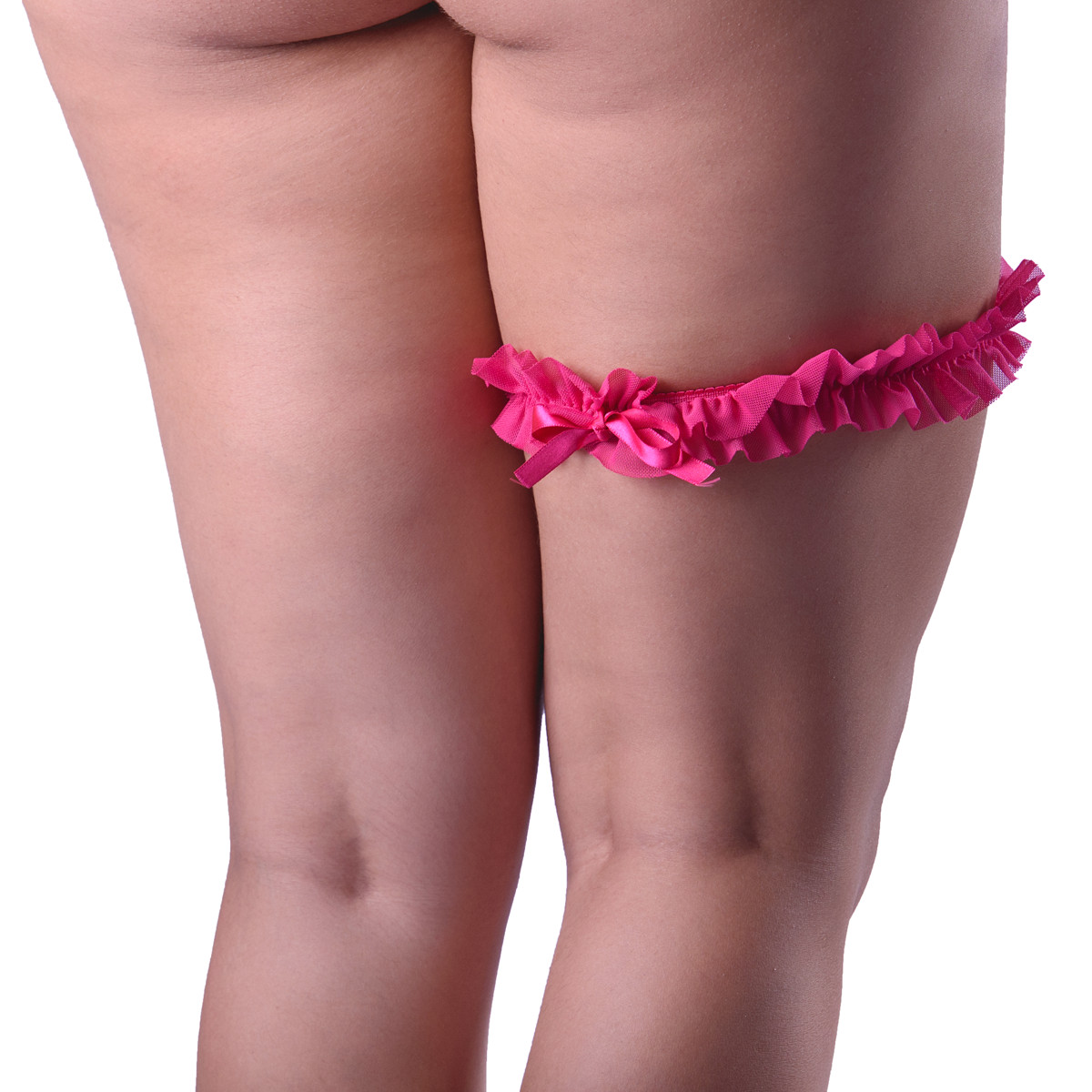 Persex de Tule Transparente com Mini Corrente e Pingente Frontal - Exclusiva Lingerie | Tamanho Único | Disponível em 5 Cores - 3