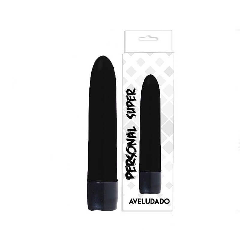 Vibrador Personal Aveludado Resistente à Água e Vibração Única - Personal Super |13 x 2,7 cm | Disponível em 5 Cores - 3