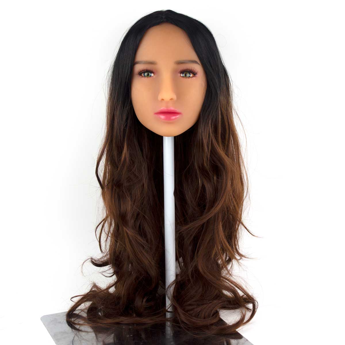 Peruca Levemente Ondulada no Tamanho Longo com Franjão em Fibra Sintética | Disponível em 21 Cores - 12