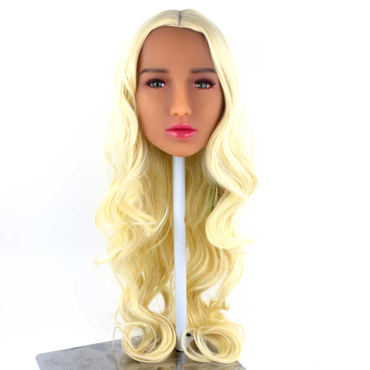 Peruca Levemente Ondulada no Tamanho Longo com Franjão em Fibra Sintética | Disponível em 21 Cores - 15