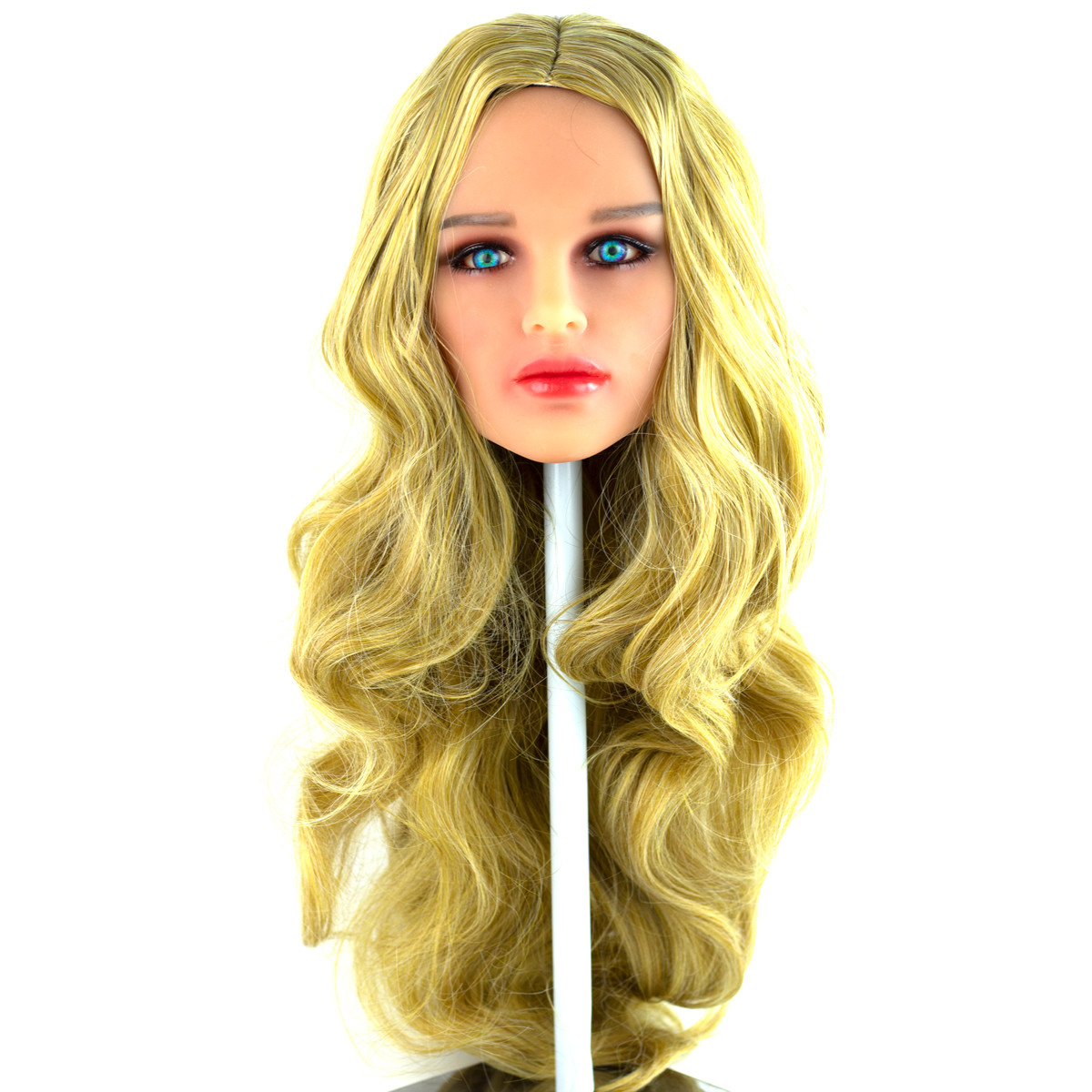 Peruca Levemente Ondulada no Tamanho Longo com Franjão em Fibra Sintética | Disponível em 21 Cores - 4