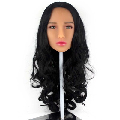 Foto 12 do produto Peruca Lisa com Efeito Baby Liss no Tamanho Longo em Fibra Sintética | Disponível em 13 Cores