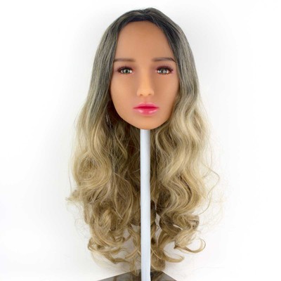 Foto 11 do produto Peruca Lisa com Efeito Baby Liss no Tamanho Longo em Fibra Sintética | Disponível em 13 Cores