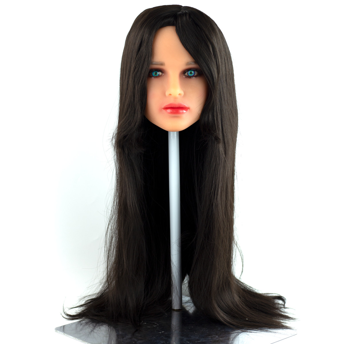 Peruca Lisa no Tamanho Longo com Franja em Fibra Sintética | Disponível em 16 Cores - 2