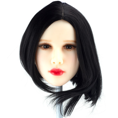 Peruca no Modelo Chanel Assimétrico em Fibra Sintética