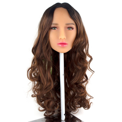 Foto 6 do produto Peruca de Raiz Lisa e Pontas com Babyliss em Fibra Sintética | Disponível em 10 Cores